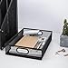 Desk Drawer Organizers Tray Metal Meshes Desktop Storage Tray Office File Organizers with Handle Portable Storage Basket