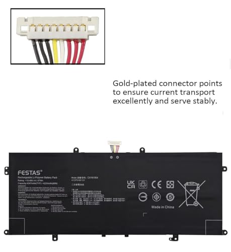 Batterie C41N1904 pour ASUS Zenbook UX3000E haute performance durable - 6