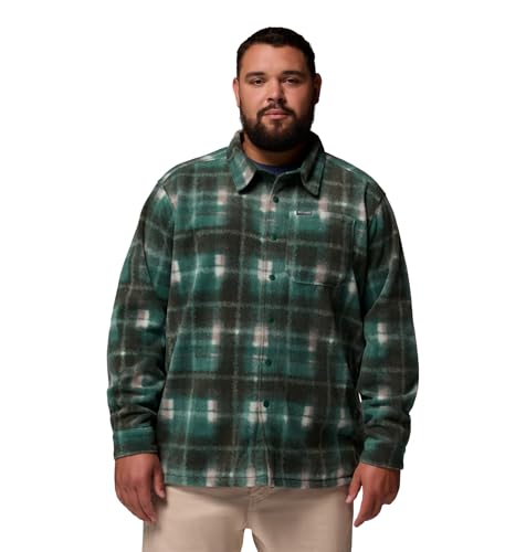 Image of Columbia Mens Steens Mountain Printed Shirt Jacket Ii