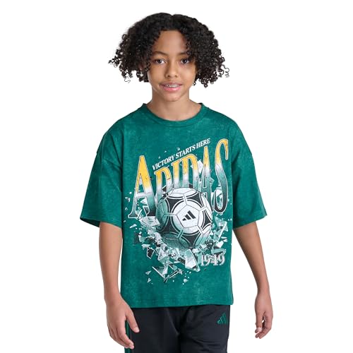Image of adidas Boys Sports Theme Short Sleeve Tee