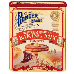 Pioneer Biscuit and Baking Mix 40oz Box (Pack of 4) Choose Flavor Below (Buttermilk)