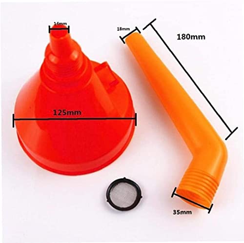 Detachable Flexible Car Waterrefueling Funnel Petrol With Filter Polyethylene Car Fuel Filler Pipes Durable And Fashion #TOP4