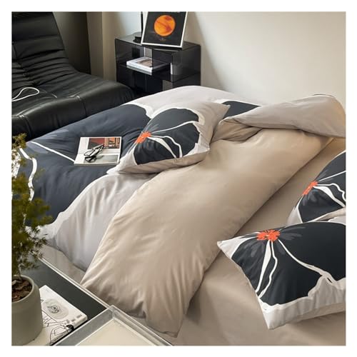 Ensemble housse de couette coton de qualité supérieure 4 pièces