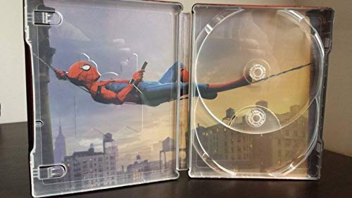 Spider-Man Homecoming, Steelbook, Blu-ray + Magnet ohne deutschen Ton, Uncut, Regionfree, OOP