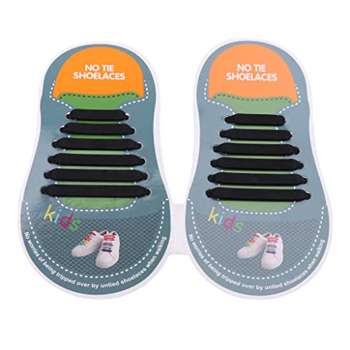 NC 2 Unidades de Sapato Infantil Sem Gravata Tênis de Corrida Atlético Plano de Silicone à Prova D'