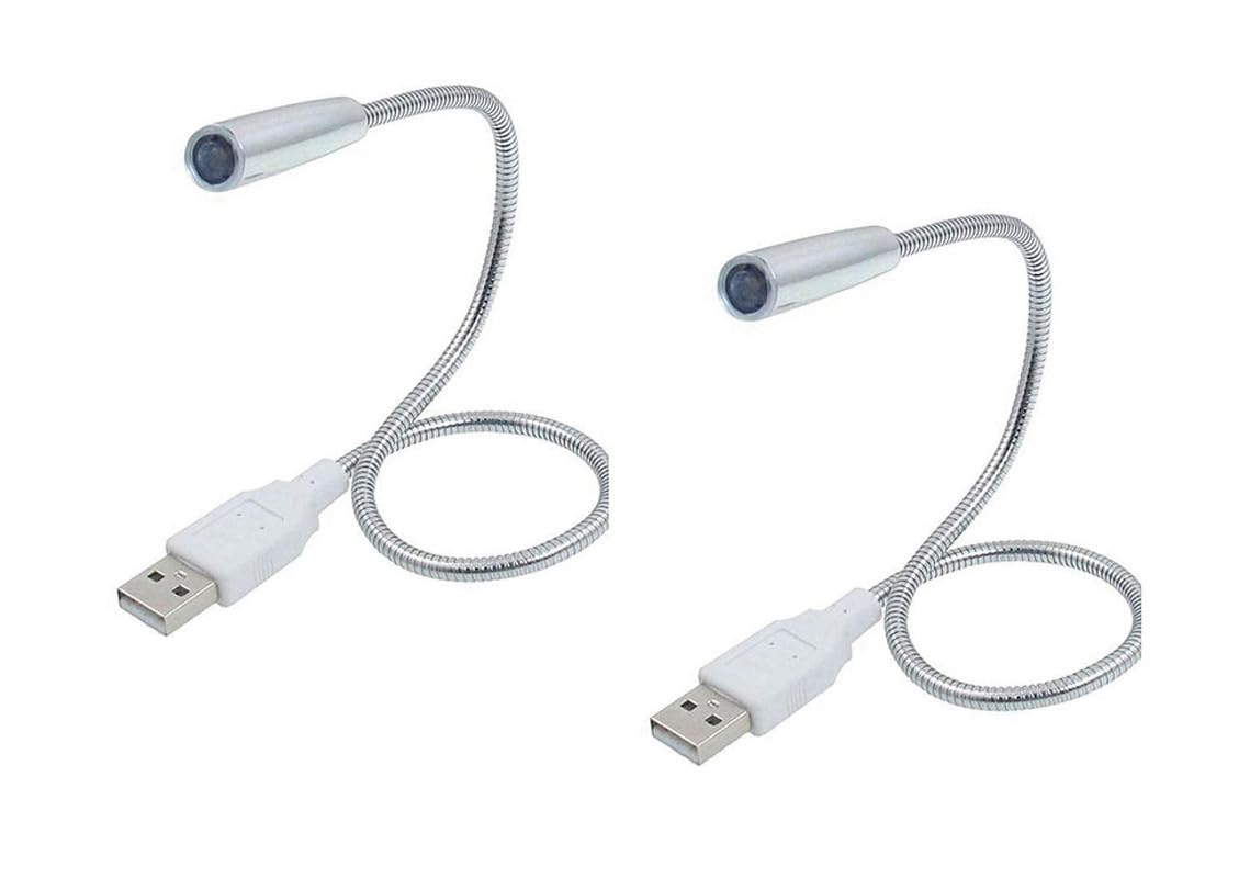 SYN SONS Eye Protection Non-Flickering Mini Portable Flexible LED USB Light Reading Lamp for Laptop Computer Desktop PC Power Bank Ideal for Night Light, and Reading Books (Pack of 2) (B0CYBWY653) Amazon Price History, Amazon Price Tracker