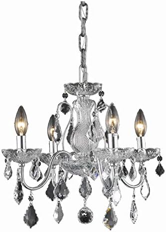 Calista 4-Light Pendant in Chrome