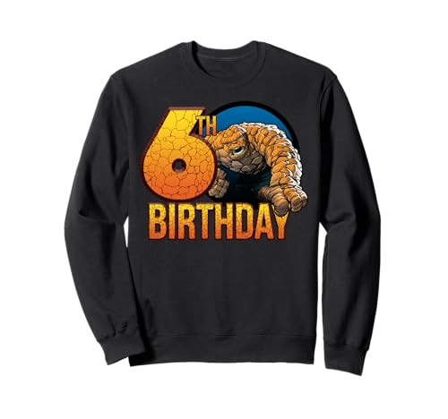Sweat 6 ans Marvel The Thing pull coton enfant pour peau sensible