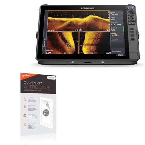 BoxWave Screen Protector Compatible with Lowrance HDS PRO 16 - ClearTouch Anti-Glare (2-Pack), Anti-Fingerprint Matte Film Skin
