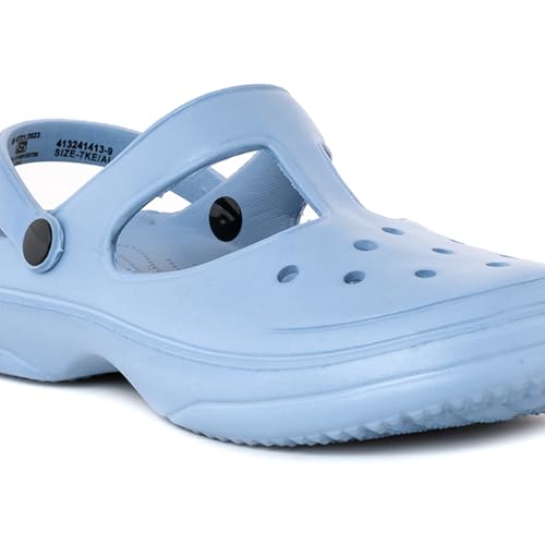 Buy Khadim's Waves Blue Washable Clog Sandal for Women (4132419) at Amazon.in - Image 8