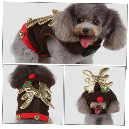 Disfraz Navideño para Perro Coffee Talla 51X19X2 cm miniatura 6