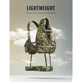 TIDEWE-Vest-with-Seat-Lightweight-Vest-with-Multi-Compartment-Storage-Portable-Backpack-with-11-Adjustable-Straps