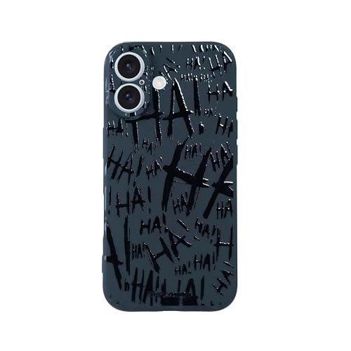 Coque iPhone 16 Joker Haha flexible antichoc et fine pour smartphone Apple