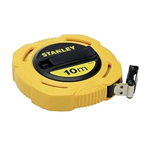 Stanley Fiberglas Kapselbandmaß 10 m - Gelb