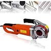 Portable Electric Pipe Threading Machine, Pipe Threading Machine 110V 2300W with 6 Dies (1/2, 3/4, 1, 1-1/4, 1-1/2, 2) and Storage Box Handheld Threading Tool Kit