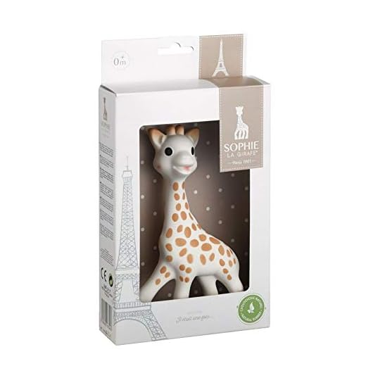 Vulli 616324 'Sophie la Girafe' - Juguete con caja regalo, 100% caucho natural