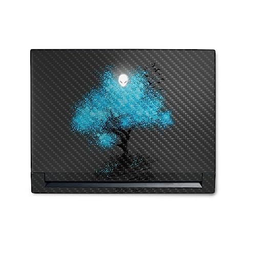 Image of MightySkins Carbon Fiber Skin Compatible with Alienware M18 R1 (2023) Full Wrap Kit - Leaving Home | Protective, Durable Textured Carbon Fiber Finish | Easy to Apply & Change Styles | Made in The USA