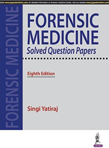 Forensic Medicine Solved Question Papers