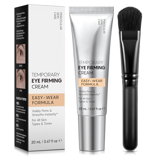 Hydrating & Firming Eye Serum with Peptides, Seaweed & Mineral Silicates | Under Eye Cream to Smooth Fine Lines & Refresh Dark Circles | Daily Hydrating Eye Serum for a Lifted, Youthful Look - 20ml