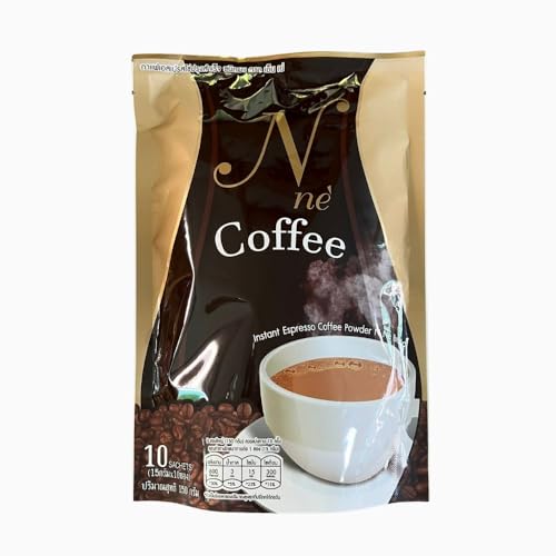 Thai Healthy Instant Coffee N Ne Coffee Yai Nee Coffee Sugar Free 10 Sachets Per Pack