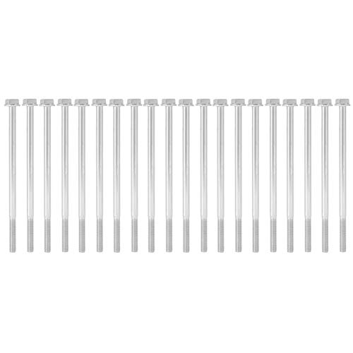 Image of 20pcs M6 x 120mm Hex Extended Motor Screw Hex Long Screw for Household Bolt Assortment Sets