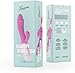 Teazers Realista Rabbit Vibrador – Vibrador Mujer – Estimulación Doble: Clítoris y Punto G – Perfecto como primer vibrador - Morado