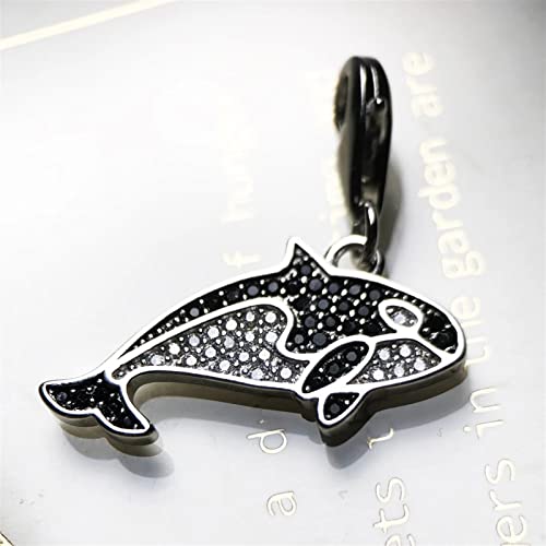 Cadena para pulsera con colgante de plata de ley 925 CMBSSTFC para looks de verano 2