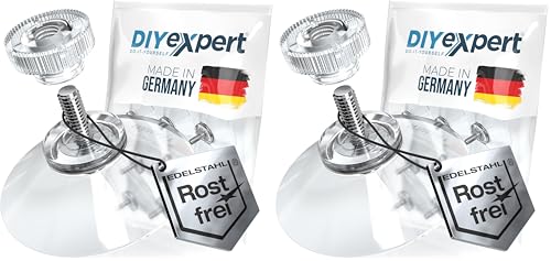 Ventouses transparentes M4x10mm de qualité supérieure fabriquées en Allemagne