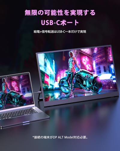 Amazon.co.jp: 17.3インチ 4K 自立型 モバイルモニター 保護ケース付き