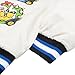Nintendo Mario Kart Boys Varsity Bomber Jacket Zip-Up Super Mario Graphic Print Jacket for Kids and Toddlers Casual Fashion Coats (Tan, Size 10/12)