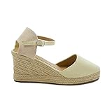 Cuña de Esparto 7 Cuerdas Lona Beige Oscuro