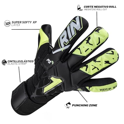 Guantes de arquero Rinat Xtreme-Dominius Prime color Black/Yellow talla 10 miniatura 5