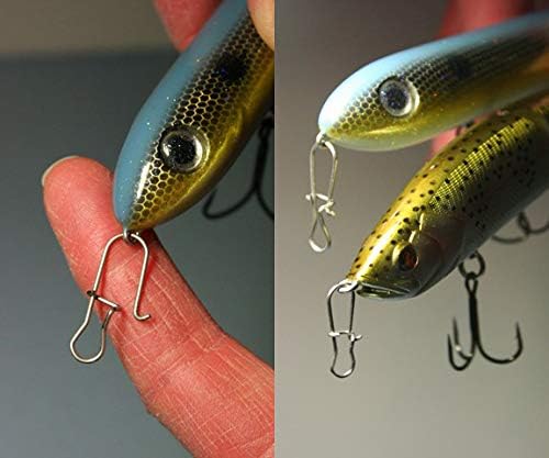 Miniatura 6 de Duo-Lock - Clips de pesca de acero inoxidable con cierre de gancho de señuelo de cierre de cambio rápido, accesorios de pesca de agua salada