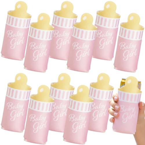 Girl Baby Bottle Slim Can Sleeves - 12 Pieces