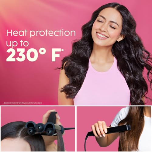 Image of PLIX - THE PLANT FIX Hibiscus Frizz Control Hair Serum 50ml + Bond Repair Advanced Shampoo 200ml | Protects & Smoothes Frizzy Hair | 3x Strength with Fiberhance