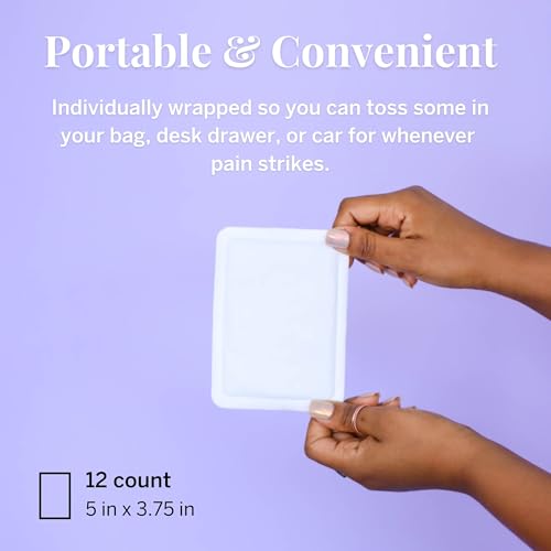 Image of Pixie Heating Pad - Disposable Up to 8 Hours of Warming Comfort - Air-Activated Body Warmers - Slim, Discreet External Heat Pads (12 Count)