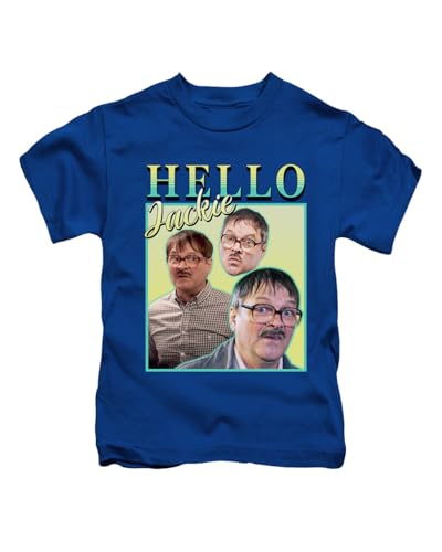 Image of New Spirit Original Hello Jackie Jim Meme Tee T-Shirt Funny Unisex T Shirt Top Royal Blue