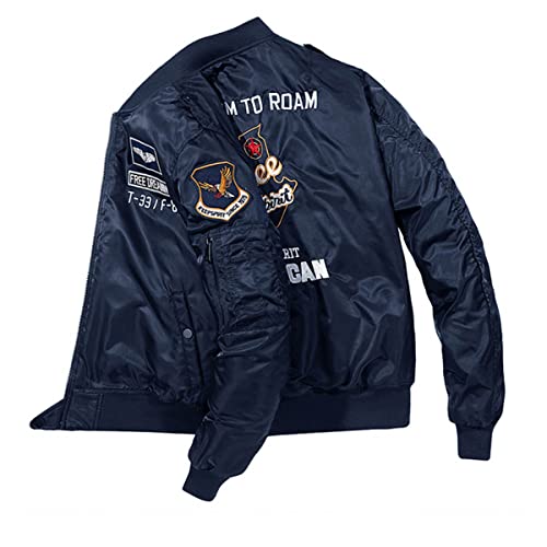 ANGELCITY エムエーワンジャケット メンズ リバーシブル ジャンパー 中綿 ジャケット MA-1 ブルゾン フライトジャケット ミリタリージャケット L176 の商品画像 3