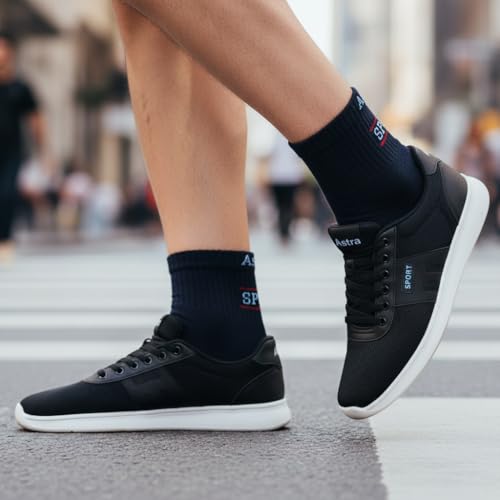 Image of Astra Classic Ankle Length Sports Socks for Men and Women | Combo Pack of 3 | Free Size Multicolor |