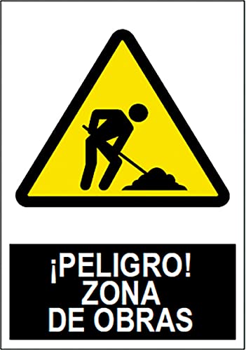 Señal Peligro Zona De Obras Sa1042 40X30