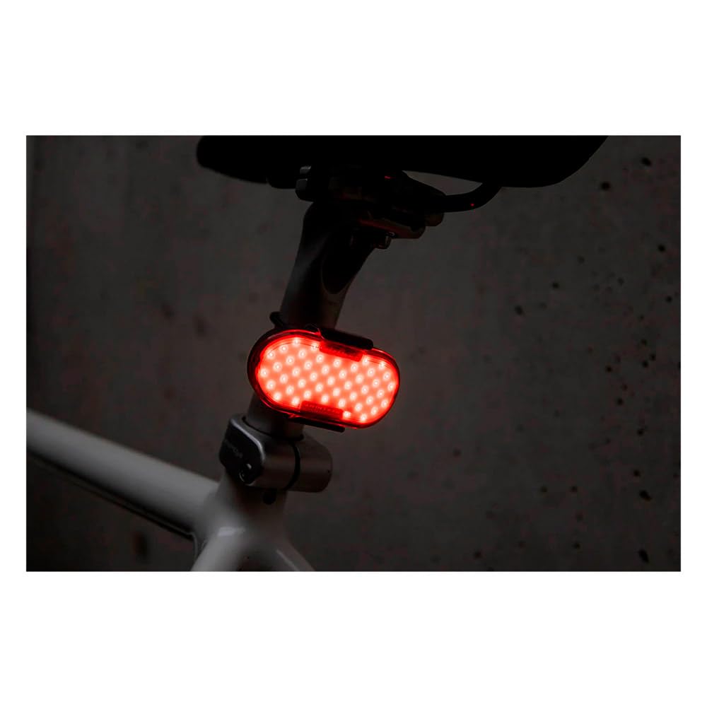 Gem - Luce per bicicletta, 160 lumen, USB-C, resistente alle intemperie