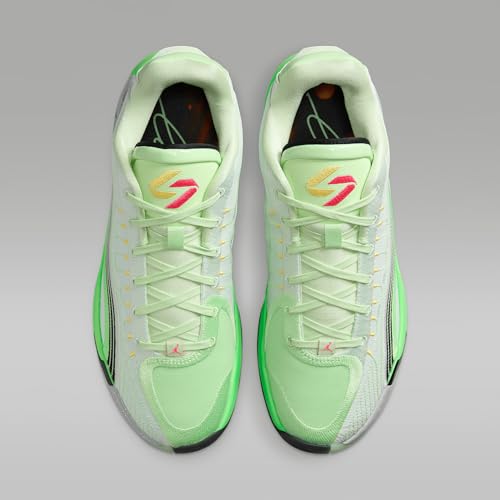 Luka 4 "Space Navigator Basketball Shoes (HF0823-300, Barely Green/Vapor Green/Metallic Silver/Black)4