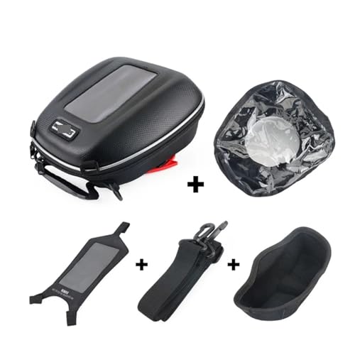 Bolsa para tanque de combustible para motocicleta CFMOTO 450MT, mochila de almacenamiento y equipaje de 3.8L, partes de mochila de carreras grande (solo adaptador, sin bolsa) miniatura 3