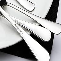 Qucher 12 Stück 14.5cm Kuchengabel,Dessertgabeln,Fruchtgabel,Edelstahl Set – Ansicht 3