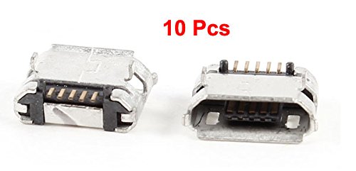 Amazon.co.jp: uxcell マイクロUSBジャック タイプB メスジャック