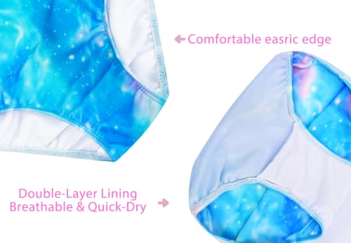 Image of Girls Swimsuits One-Piece Bathing Suits Multicolor Kids Sport Summer Beach Swimwear for 2-10 Years Old
