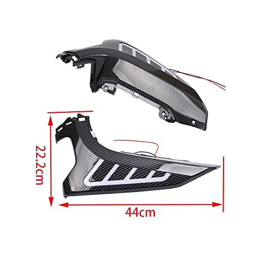 Déflecteur avant NMAX 155 finition carbone carénage de luxe - 4