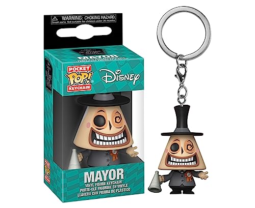 Funko POP Keychain: Nightmare Before Christmas - The Mayor, Multicolor (56925) image 5