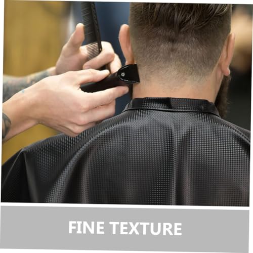 ARTIBETTER Capa para Coloración de Cabello 2 piezas Impermeable Capa de Tinte para Salón Negra Delantal para Barbero y Clientes miniatura 3