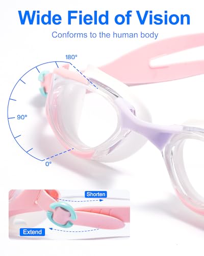 Image of Swim Goggles, Super Clear View,Goggles Swimming Adult, Suitable for All Kinds of Swimming Programs